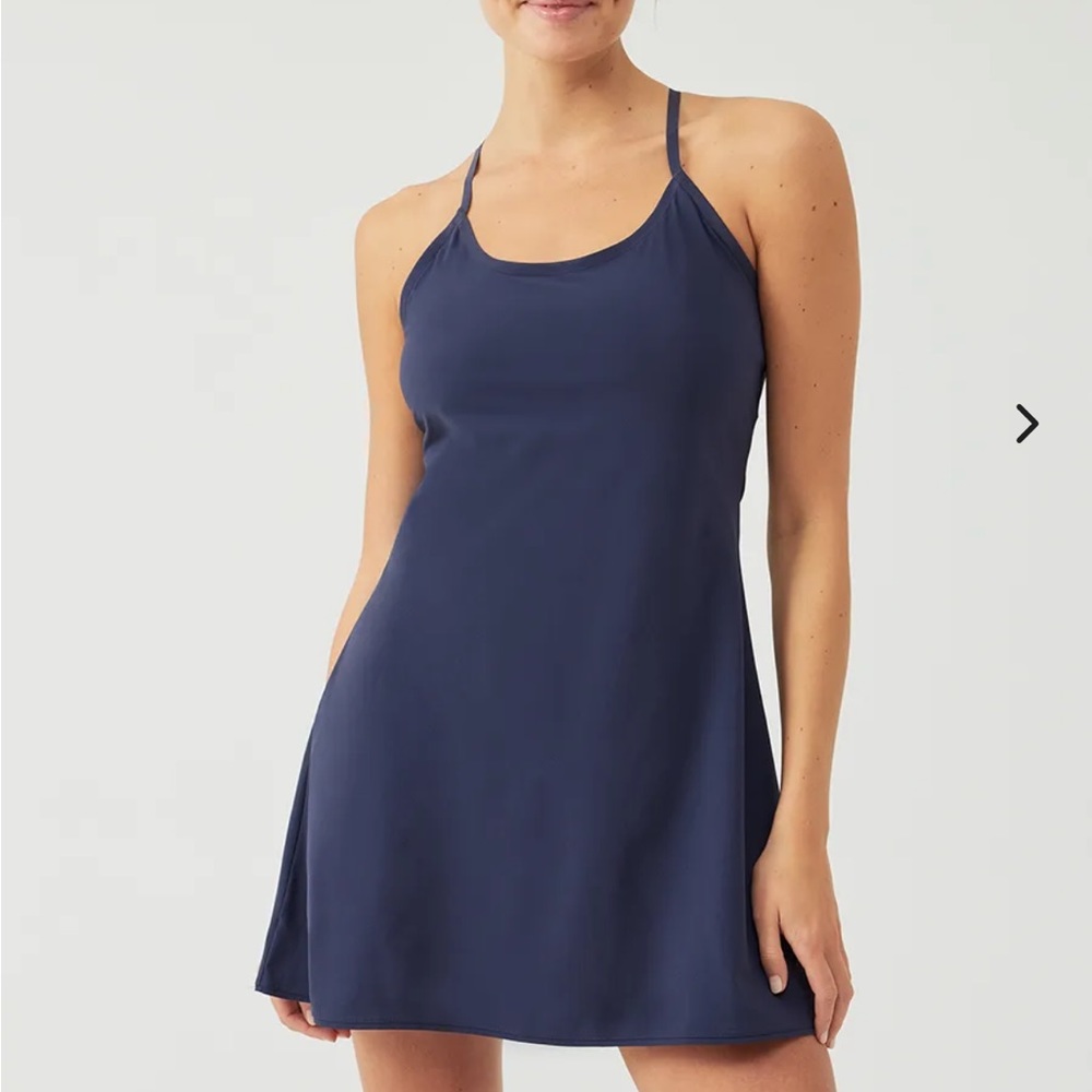 Outdoor Voices Navy Exercise Dress